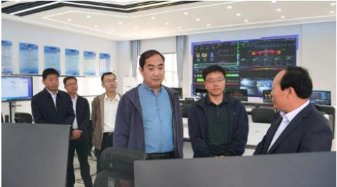 陈冰到靖煤公司调研督查节日期间安全生产工作