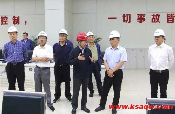 集团公司外部董事到钱营孜发电公司调研指导工作