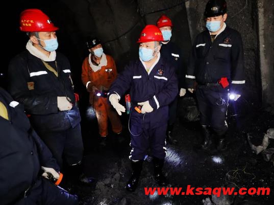 张秉德到新陆矿检查指导工作时强调加强安全管理落实安全措施确保安全生产