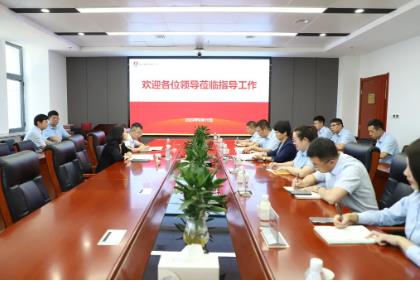 陕煤集团工会副主席杨永红一行到公司调研指导工作
