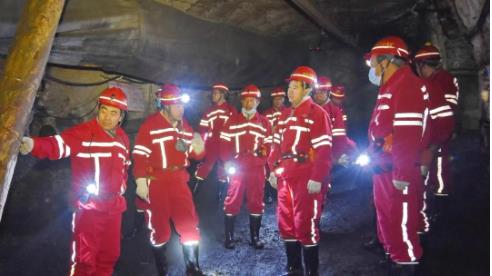 邵嗣华到大水头矿、红会一矿调研