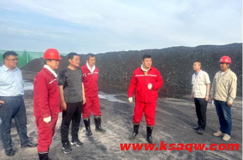 集团公司总经理石海波到牙星煤矿督导检查安全生产工作