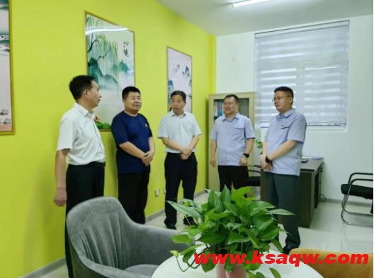 汶上县总工会到义桥煤矿调研职工“心灵驿站”建设工作