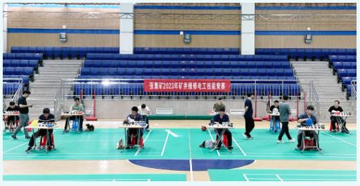 淮南矿业集团张集煤矿顺利举办2023年职工技能竞赛活动