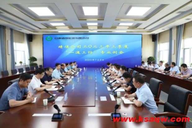 公司安排部署三季度“一通三防”重点工作