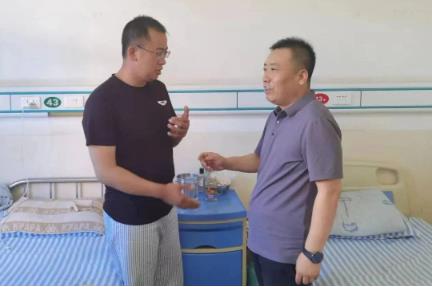 义棠煤业公司开展工伤员工慰问活动