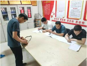山西金地赤峪煤矿举行安全仪器监测工和爆破工技术比武