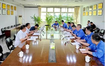 王晓东到西山热电公司督导