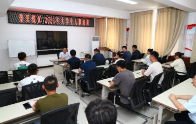 杨明参加柴里煤矿2023年新入职大学生培训班