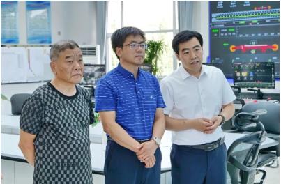 省人口与资源环境委员会调研大水头矿智能化矿井建设情况