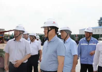 省应急管理厅李建文一行到可可盖煤业公司督导调研