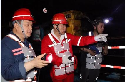 王立宝到古城煤矿调研指导工作
