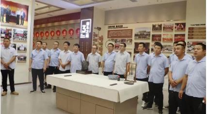 金棠选煤公司开展企业发展史学习教育活动