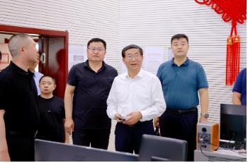 山东能源集团总工程师、技术研究总院院长孙希奎到五九煤炭集团调研指导工作