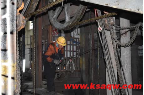 魏家地矿提升系统更换工程安全顺利结束