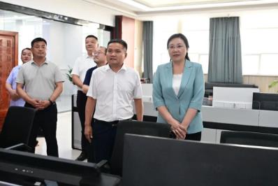孙颖到金桥煤矿调研指导工作