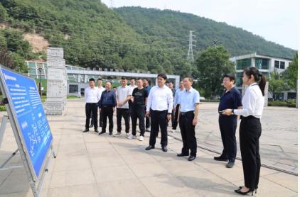 国家矿山安全监察局陕西局到黄陵矿业矿区调研煤矿智能化建设情况