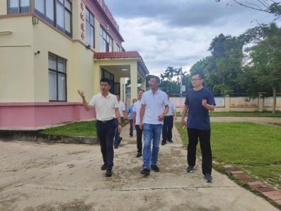 海南矿业高管到兴诗村实地调研 全力支持乡村振兴