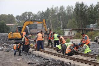 铁路运输部推进富力矿木场线改建 提升矿铁服务能力
