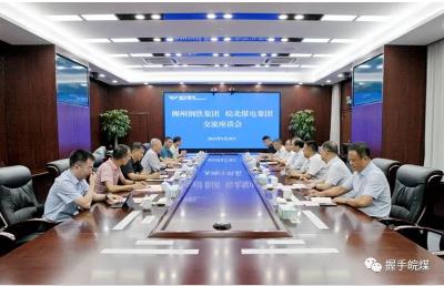 皖北煤电集团公司与柳州钢铁集团举行工作会谈