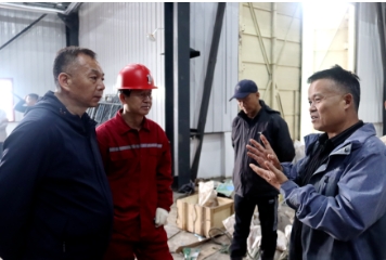 集团公司组织召开牙星煤矿集中供热系统改造工程现场办公会
